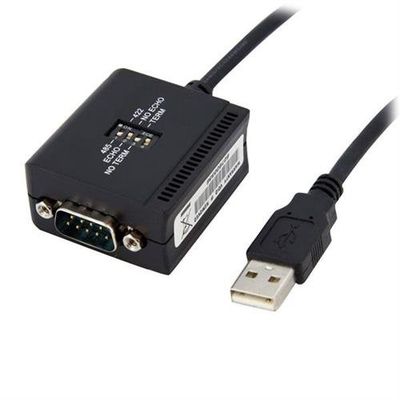 StarTech.com 6ft (1.8m) 1-Port Professional RS422/485 USB Serial Cable Adapter with COM Retention USB to RS422 Adapter - TAA