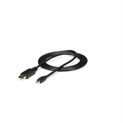 StarTech.com 6ft (1.8m) Mini DisplayPort to DisplayPort 1.2 Cable - 4K x 2K UHD Mini DisplayPort to DisplayPort Adapter Cable - Mini DP to DP Cable for Monitor - mDP to DP Converter Cord 1.8 m Mini DisplayPort DisplayPort Male Male 3840 x 2400