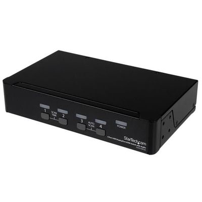 StarTech.com 4 Port USB DisplayPort KVM Switch with Audio - TAA - Thumbnail 2