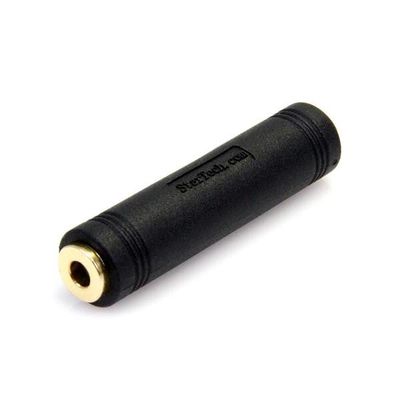 StarTech.com 3.5 mm to 3.5 mm Audio Coupler - Female to Female - Thumbnail 2