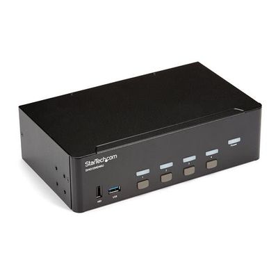 StarTech.com 4 Port HDMI KVM Switch - 4K 30Hz - Dual Display - TAA - Thumbnail 2