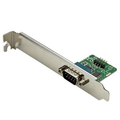 StarTech.com 24in Internal USB Motherboard Header to Serial RS232 Adapter - TAA IDC Serial RS-232 Black Green Silver Microsoft WHQL CE FCC FTDI - FT232RL