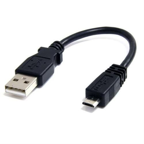 StarTech.com 6in Micro USB Cable - A to Micro B - Image 1