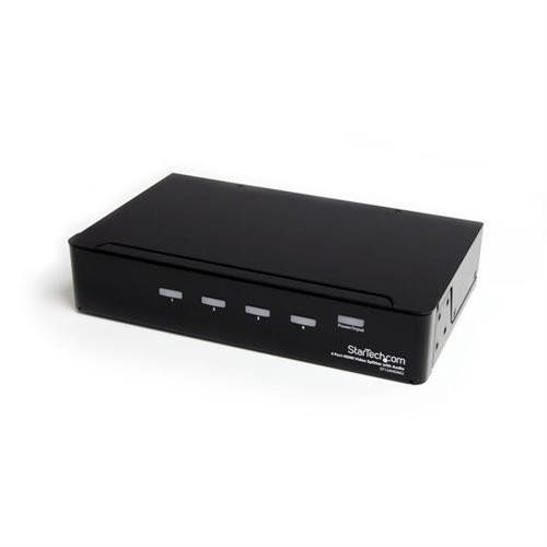 StarTech.com 4-port HDMI splitter and signal amplifier - TAA - Image 1