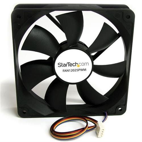 StarTech.com 120x25mm Computer Case Fan with PWM Pulse Width Modulation Connector - Image 1