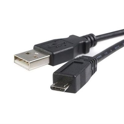 StarTech.com 2m Micro USB Cable - A to Micro B 2 m USB A Micro-USB B USB 2.0 Male/Male Black