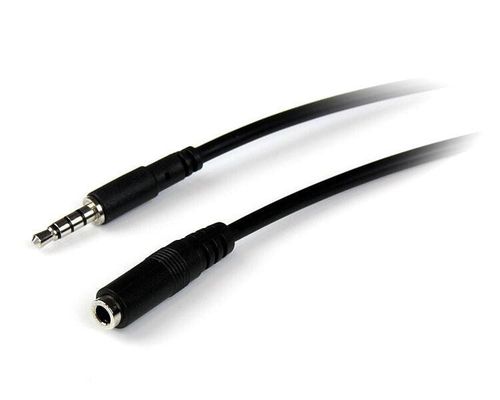 StarTech.com 1m 3.5mm 4 Position TRRS Headset Extension Cable - M/F - Thumbnail 2
