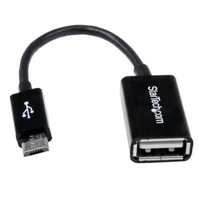 StarTech.com 5in Micro USB to USB OTG Host Adapter M/F - Thumbnail 2
