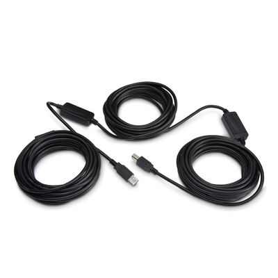 StarTech.com 65ft (20m) Active USB 2.0 A to B Cable Long USB Cable USB Printer Cable 1x USB A (M) 1x USB B (M) Black - Thumbnail 2