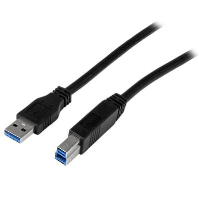 StarTech.com 1m (3ft) Certified SuperSpeed USB 3.0 (5Gbps) A to B Cable - M/M - Thumbnail 2
