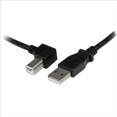StarTech.com 1m USB 2.0 A to Left Angle B Cable - M/M - Image 1