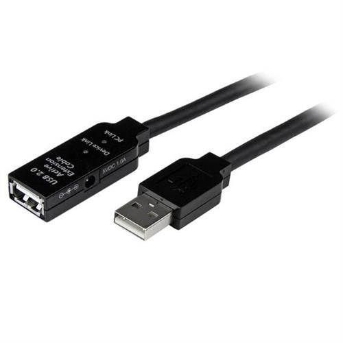 StarTech.com 25m (82ft) USB 2.0 Active Extension Cable - M/F - Image 1