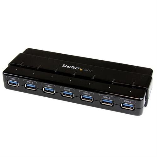 StarTech.com 7-Port USB 3.0 Hub (5Gbps) - Desktop - Image 1