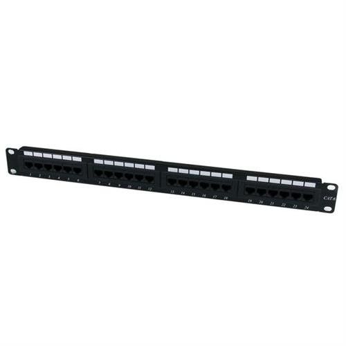 StarTech.com 24 Port 1U Rackmount Cat 6 110 Patch Panel - Image 1