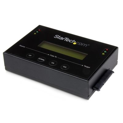 StarTech.com 1:1 Standalone Hard Drive Duplicator with Disk Image Manager For Backup and Restore Store Several Disk Images on one 2.5/3.5" SATA Drive HDD/SSD Cloner No PC Required - TAA - Thumbnail 2