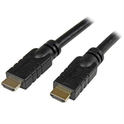 StarTech.com 65ft (20m) Active High Speed HDMI Cable 4K 30Hz / 1080p 120Hz HDCP 1.4/ARC Gold Plated Connectors UHD HDMI 1.4 Cord for TV / Monitor / Display 20 m HDMI Type A (Standard) HDMI Type A (Standard) 3D Audio Return Channel (ARC) Bla