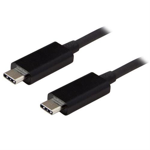 StarTech.com 3ft (1m) USB-C Cable USB 10Gbps 60W (3A) Power Delivery 8K 60Hz / 4K 144Hz DP Alt Mode USB-IF Certified - Thunderbolt Compatible - Image 1