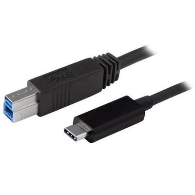 StarTech.com 3ft (1m) USB-B to USB-C Cable USB 10Gbps Data Cord USB 3.2 Gen 2 USB-C Data Transfer Cable