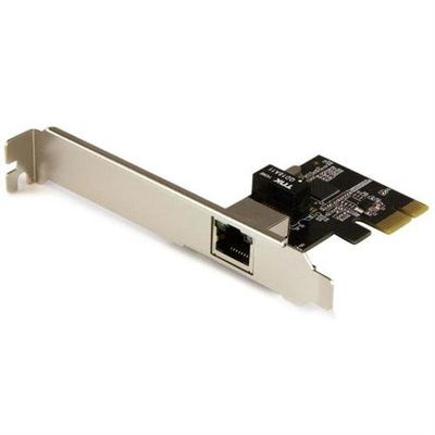 StarTech.com 1-Port Gigabit Ethernet Network Card - PCI Express Intel I210 NIC. Internal. Connectivity technology: Wired Host interface: PCI Express Interface: Ethernet. Maximum data transfer rate: 2000 Mbit/s. Product colour: Black Metallic