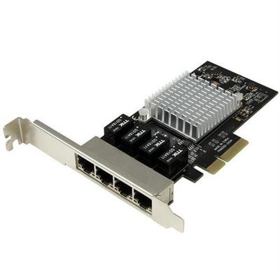StarTech.com 4-Port Gigabit Ethernet Network Card - PCI Express Intel I350 NIC