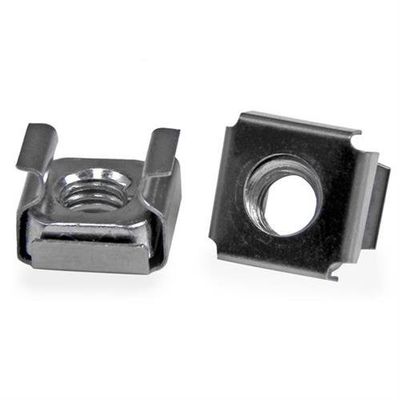 StarTech.com 100-Pack M6 Cage Nuts and Installation Tool for 19" or 10" Server Racks Cabinets and Enclosures Silver - TAA