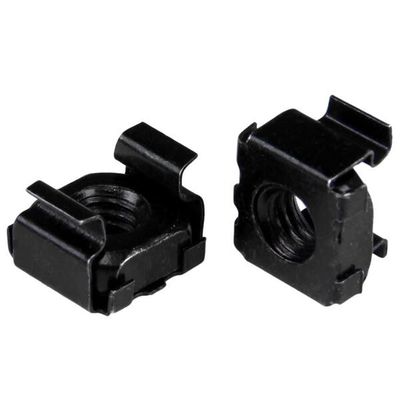 StarTech.com 50-Pack M5 Square Hole Cage Nuts and Installation Tool for 19" or 10" Server Racks Cabinets and Enclosures Black - TAA - Thumbnail 2