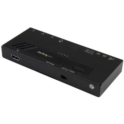 StarTech.com 4-Port HDMI Automatic Video Switch - 4K with Fast Switching - TAA HDMI Black 30 Hz 1280 x 720 (HD 720) 1920 x 1080 (HD 1080) 1920 x 1200 (WUXGA) 2560 x 1600 (WQXGA) 1080p Activity Power - Thumbnail 2