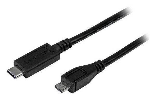 StarTech.com 3ft (1m) USB-C to Micro USB-B Cable Data Cord USB 2.0 USB C to Micro-B Data Transfer Cable - Thumbnail 2