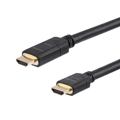 StarTech.com 100ft (30m) Active High Speed HDMI Cable 4K 30Hz / 1080p 120Hz HDCP 1.4/ARC Gold Plated Connectors UHD HDMI 1.4 Cord for TV / Monitor / Display