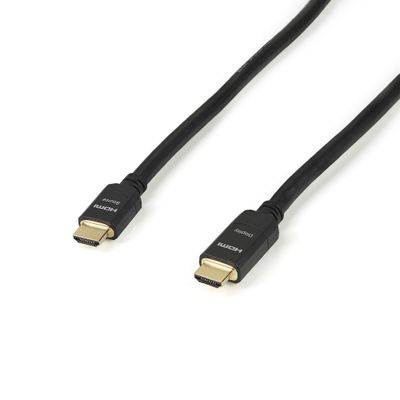 StarTech.com 100ft (30m) Active High Speed HDMI Cable 4K 30Hz / 1080p 120Hz HDCP 1.4/ARC Gold Plated Connectors UHD HDMI 1.4 Cord for TV / Monitor / Display - Thumbnail 2