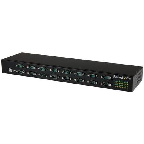 StarTech.com 16-Port USB-to-Serial Adapter Hub - TAA - Image 1