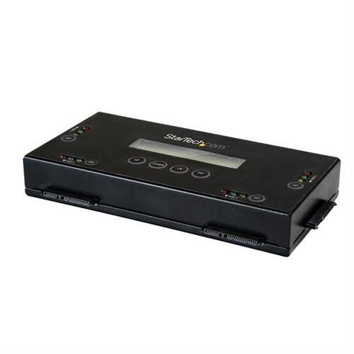 StarTech.com 4 Bay SSD/HDD Hard Drive Eraser - 2.5" & 3.5" SATA - Hostless Standalone Secure Erase External Disk Sanitizer - 9 Erase Modes - RS232 Printer Port - NIST/DOD & TAA Compliant - Image 1