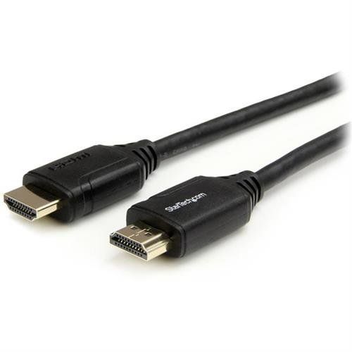 StarTech.com 6ft (2m) Premium Certified HDMI 2.0 Cable with Ethernet - High Speed Ultra HD 4K 60Hz HDMI Cable HDR10 - HDMI Cord (Male/Male Connectors) - For UHD Monitors TVs Displays - Image 1