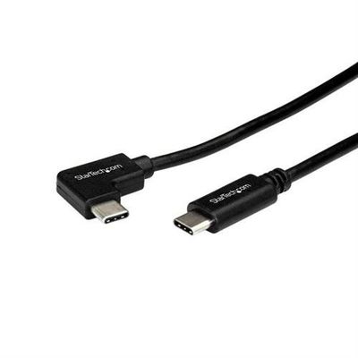 StarTech.com 3ft (1m) USB-C Charging Cable Right-Angled Charge & Sync 60W (3A) PD USB 2.0 Laptop Charger Cable - USB C Charging Cord