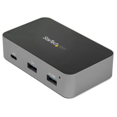 StarTech.com 4-Port USB-C Hub 10 Gbps - 3x USB-A &amp; 1x USB-C - Powered - TAA - Thumbnail 2