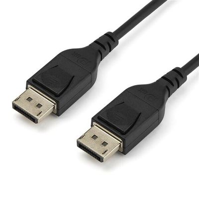 StarTech.com 3ft (1m) VESA Certified DisplayPort 1.4 Cable - 8K 60Hz HBR3 HDR - UHD DisplayPort to DisplayPort Monitor Cord - Ultra HD 4K 120Hz DP 1.4 Slim Video Cable M/M DP Connector - Thumbnail 2