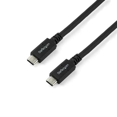 StarTech.com 6ft (1.8m) USB-C Cable USB 5Gbps 100W (5A) Power Delivery Certified Works with Chromebook 4K 60Hz DP Alt Mode USB-IF Certified - Thunderbolt Compatible - Image 1