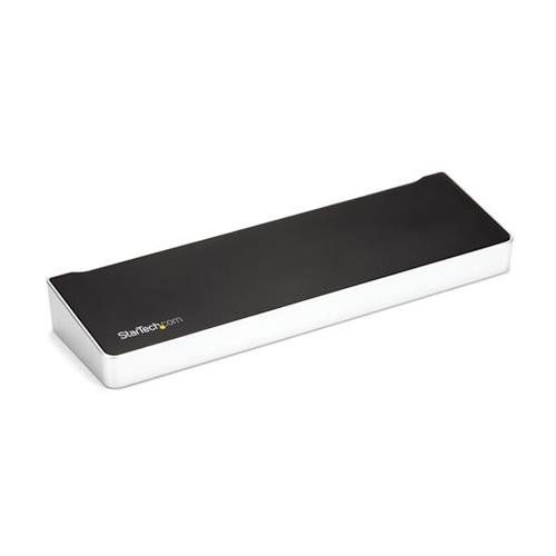 StarTech.com 4K USB-C Dock Triple UHD 4K Monitor Docking Station Mac & Windows USB C to HDMI & DisplayPort 100W Power Delivery 5x USB 5Gbps Hub - TAA - Image 1