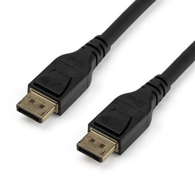 StarTech.com 10ft (3m) VESA Certified DisplayPort 1.4 Cable 8K 60Hz HBR3 HDR UHD DisplayPort to DisplayPort Monitor Cord Ultra HD 4K 120Hz DP 1.4 Video Cable M/M DP Connector 3 m DisplayPort DisplayPort Male Male 7680 x 4320 pixels