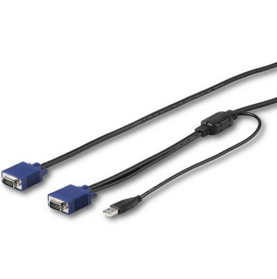 StarTech.com 10 ft. (3 m) USB KVM Cable for Rackmount Consoles - Thumbnail 2