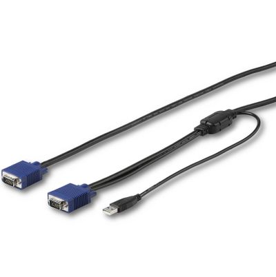 StarTech.com 15 ft. (4.6 m) USB KVM Cable for Rackmount Consoles - Thumbnail 2