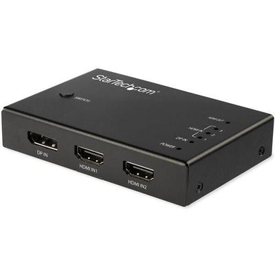 StarTech.com 4-Port HDMI Video Switch - 3x HDMI and 1x DisplayPort - 4K 60Hz - Thumbnail 2