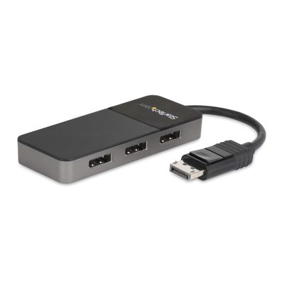 StarTech.com 3-Port DisplayPort 1.4 Splitter DisplayPort to 3x DP Multi-Monitor Adapter Triple 4K Computer MST Hub USB Bus-Powered - Windows Only - Thumbnail 2