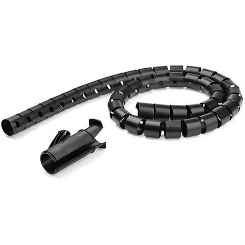 StarTech.com 1.5 m (4.9 ft.) Cable-Management Sleeve - Spiral - 45 mm (1.8 in.) Diameter - Image 1