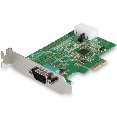 StarTech.com 4-port PCI Express RS232 Serial Adapter Card - PCIe RS232 Serial Host Controller Card - PCIe to Serial DB9 Card - 16950 UART - Expansion Card - Windows/Linux - TAA - Thumbnail 2