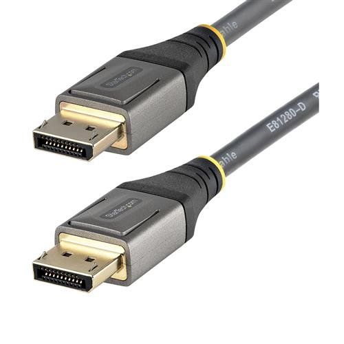 StarTech.com 6ft (2m) VESA Certified DisplayPort 1.4 Cable - 8K 60Hz HDR10 - Ultra HD 4K 120Hz Video - DP 1.4 Cable / Cord - For Monitors/Displays - DisplayPort to DisplayPort Cable - M/M - Image 1
