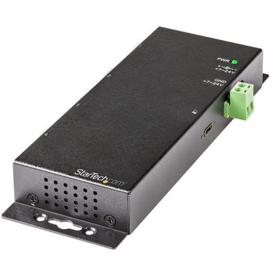 StarTech.com 4 Port USB C Hub 10Gbps - Metal Industrial USB-C Hub - 2x USB-C &amp; 2x USB-A - ESD Surge Protection - USB-C or USB-A Host - Self-Powered Mountable USB 3.2 Gen 2 Type-C Hub - TAA - Thumbnail 2