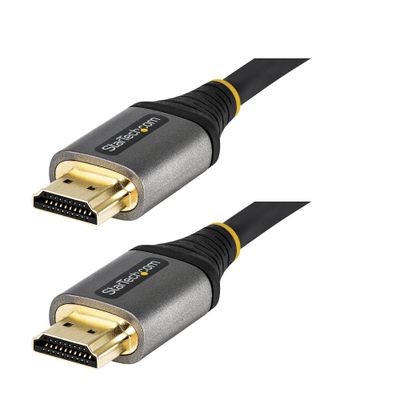 StarTech.com 16.4ft (5m) HDMI 2.1 Cable 8K - Certified Ultra High Speed HDMI Cable 48Gbps - 8K 60Hz/4K 120Hz HDR10+ eARC - Ultra HD 8K HDMI Cable - Monitor/TV/Display - Flexible TPE Jacket - Thumbnail 2