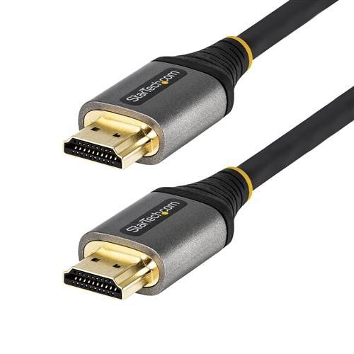 StarTech.com 20in (50cm) HDMI 2.1 Cable 8K - Certified Ultra High Speed HDMI Cable 48Gbps - 8K 60Hz/4K 120Hz HDR10+ eARC - Ultra HD 8K HDMI Cord - Monitor/TV/Display - Flexible TPE Jacket - Image 1