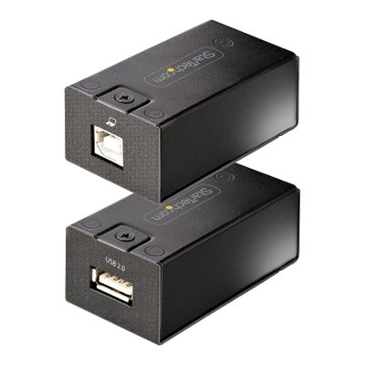StarTech.com 150m (492ft) USB 2.0 Extender over Cat5e/Cat6 Ethernet Cable Externally Powered USB Extender via RJ45/Network Cable USB Over Ethernet Cable Extender/Adapter - TAA - Thumbnail 2